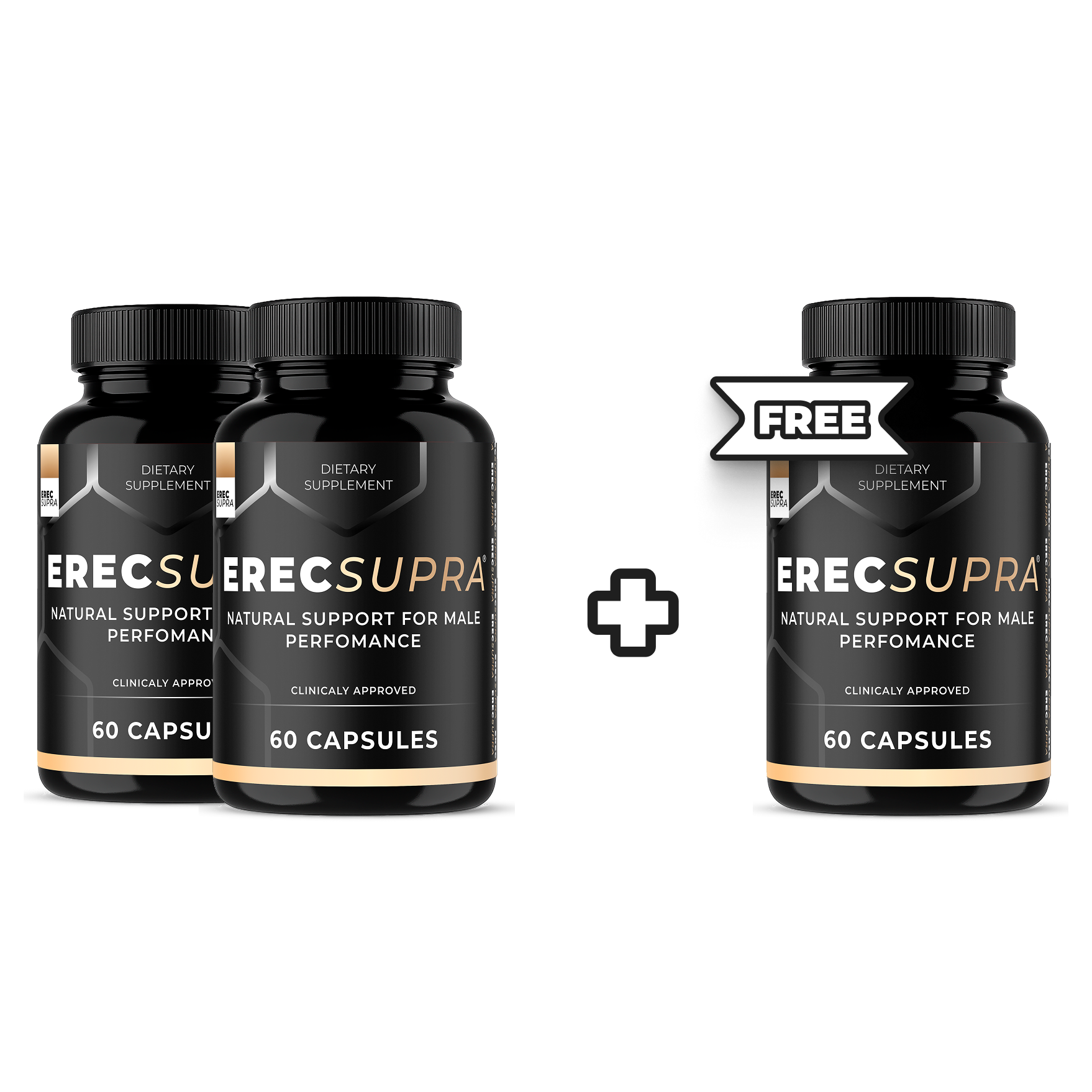 3 frascos de ERECSUPRA